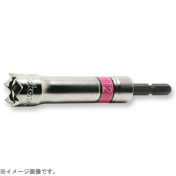 BD013N-12 1/4インチ(6.35mm)H ピーコン用ロングソケット12mm BD013N