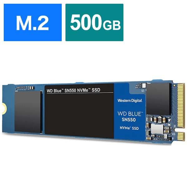 WDS500G2B0C SSD PCI-Expressڑ WD Blue SN550 NVMe SSD [500GB /M.2] yoNiz_1