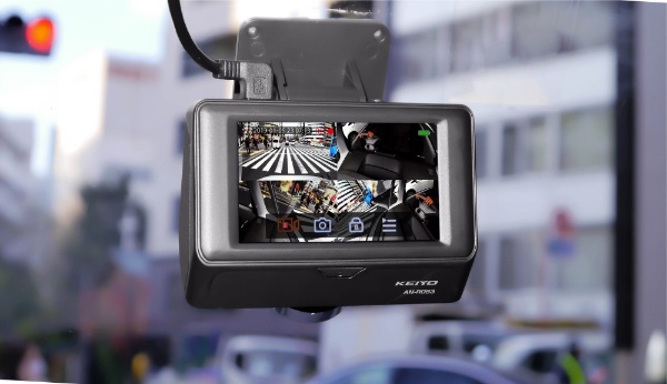 ドライブレコーダー AN-R083 [Full HD（200万画素） /駐車監視機能付き 