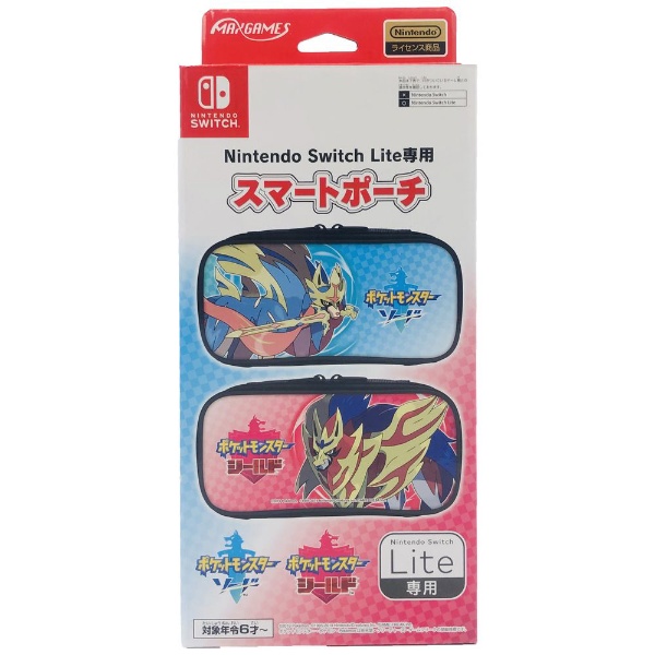 【Switch Lite】 Nintendo Switch Lite 専用 スマートポーチ 伝説のポケモン HROP-03DP  【処分品の為、外装不良による返品・交換不可】