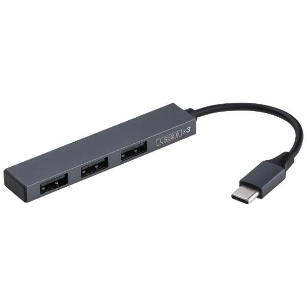 USB-C  USB-A ϊnu STIX(Chrome/Android/iPadOS/Mac/Windows11Ή) O[ UH-C2493GY [oXp[ /3|[g /USB2.0Ή]_6