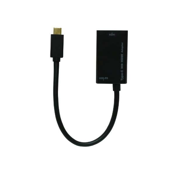 fϊA_v^ [USB-C IXX HDMI /USB-CXd /USB Power DeliveryΉ /87W] 4KΉ ubN USA-PHD1/BK_1