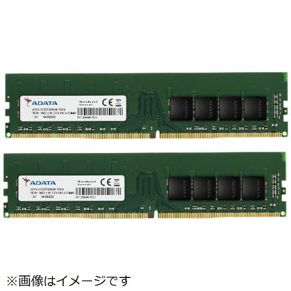ビックカメラ.com - 増設メモリ AD4U2666316G19-D [DIMM DDR4 /16GB /2枚]