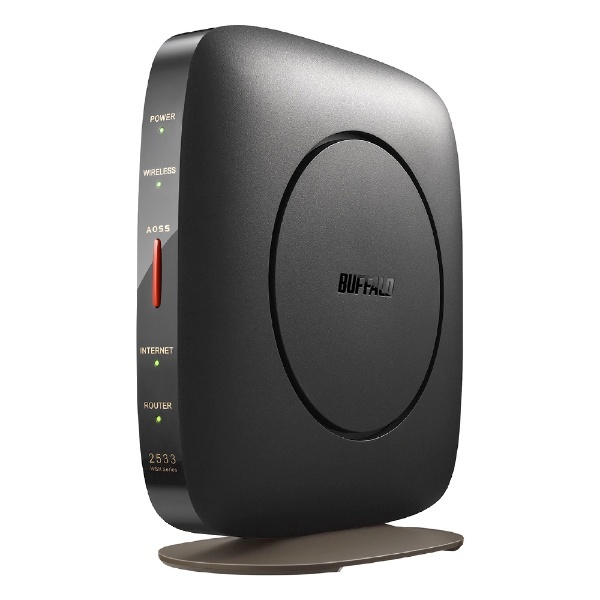Wi-Fiルーター 親機 AirStation ブラック WSR-2533DHP3-BK [Wi-Fi 5(ac) /IPv6対応]  BUFFALO｜バッファロー 通販