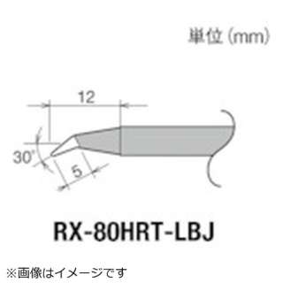 gutto交换镘刀的前方(RX-8系列)kote的前方宽度R0.3mm RX-80HRT-LBJ