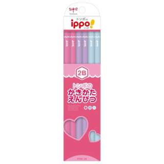 ippo!(ippo)柿子的方法铅笔Plain花纹KB-KPW04-2B[1打/12部2B的(的)]