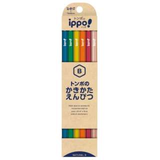 ippo!(ippo)柿子的方法铅笔Natural花纹KB-KNN04-B[1打/12部B的(的)]