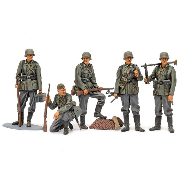 1/35 ミリタリーミニチュアシリーズ No．371 ドイツ歩兵セット（大戦 