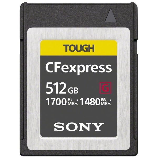 ソニー CEB-G512 CFexpress Type B メモリーカード 512GB 取り寄せ商品-
