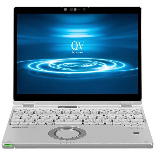 CF-QV8NDGQR ノートパソコン Let’s note(レッツノート)QVシリーズ シルバー [12.0型 /Windows10 Pro  /intel Core i5 /Office HomeandBusiness /メモリ：8GB /SSD：256GB /タッチパネル対応