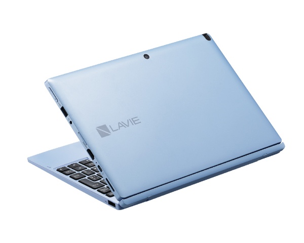 ノートパソコン LAVIE First Mobile ライトブルー PC-FM150PAL [10.1型 /Windows10 Pro /intel  Celeron /Office HomeandBusiness /メモリ：4GB /eMMC：128GB /タッチパネル対応 /2020年春モデル]  ...