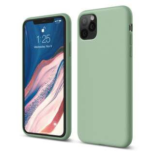 elago GS SILICONE CASE 2019 for iPhone11 Pro Max (Pastel Green) pXeO[ EL_IKLCSSCS2_GR