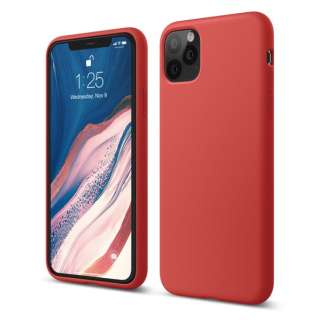 elago GS SILICONE CASE 2019 for iPhone11 Pro Max (Red) bh EL_IKLCSSCS2_RD yïׁAOsǂɂԕiEsz