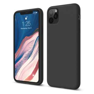 elago GS SILICONE CASE 2019 for iPhone11 Pro Max (Black) ubN EL_IKLCSSCS2_BK