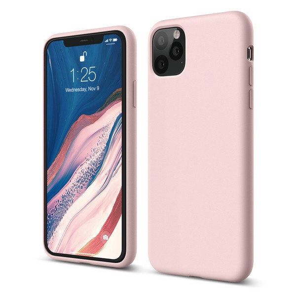 elago エラゴ SILICONE CASE 2019 for iPhone11 Lovely ラブリーピンク お買い得 Pro Pink EL_IKLCSSCS2_PK 『4年保証』 Max