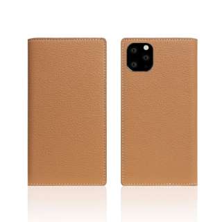 iPhone11 Pro  Full Grain Leather Case Caramel Cream yïׁAOsǂɂԕiEsz