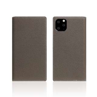 iPhone11 Pro  Full Grain Leather Case Etoffe Cream yïׁAOsǂɂԕiEsz