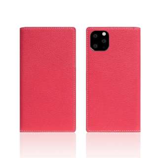 iPhone11 Pro  Full Grain Leather Case Pink Rose yïׁAOsǂɂԕiEsz