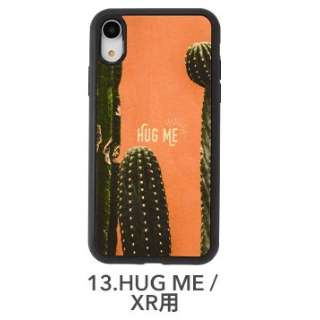 [iPhone XR専用]kibaco WOOD iPhone Case kibaco HUG ME 663-104610