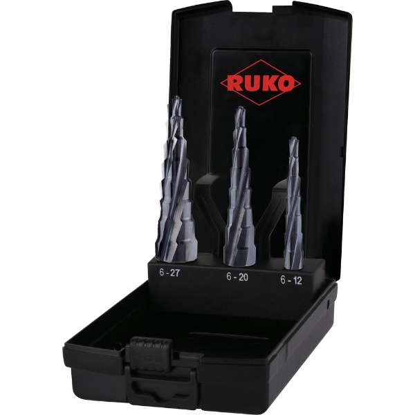 RUKO スパイラルステップドリル 6－12mm ハイス ルナテック