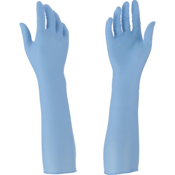 ゴム手袋 ニトリル 使い捨て手袋 100枚 ブルー - 3