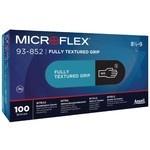 Microflex 93-852 ニトリルゴム使い捨て手袋 100枚入 XLサイズ ブラック 93-852-10 アンセル｜Ansell 通販 
