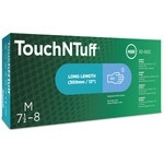 TouchNTuff 92-665 ニトリルゴム使い捨て手袋 100枚入 Mサイズ ブルー 92-665-8 アンセル｜Ansell 通販 