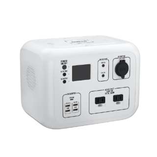 ポータブル電源 PowerArQ2 500Wh Smart Tap ホワイト AC50-WH [11出力 /AC・DC充電・ソーラー(別売) /USB Power Delivery対応]
