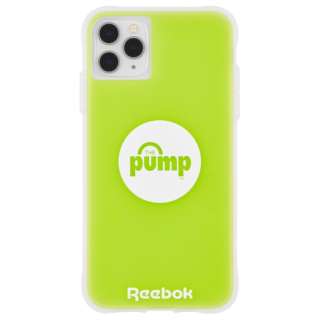Reebok x Case-Mate pump 30th Anniversary for iPhone 11 Pro / XS / X b`rdl`sd LightGreen yïׁAOsǂɂԕiEsz