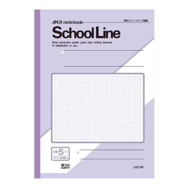 School Line(XN[C) m[g  LAS10P [A4 /5mm /r]