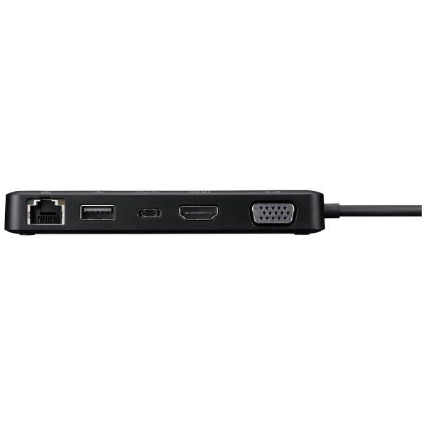USB-C オス→メス HDMI / VGA / LAN / USB-A / USB-C］ ドッキングステーション ブラック LUD-U3-CGD  [USB Power Delivery対応] BUFFALO｜バッファロー 通販 | ビックカメラ.com