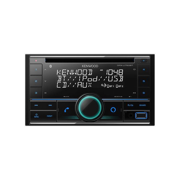 DPX-U750BT CD/USB/iPod/Bluetoothレシーバー　2DINデッキ 【処分品の為、外装不良による返品・交換不可】