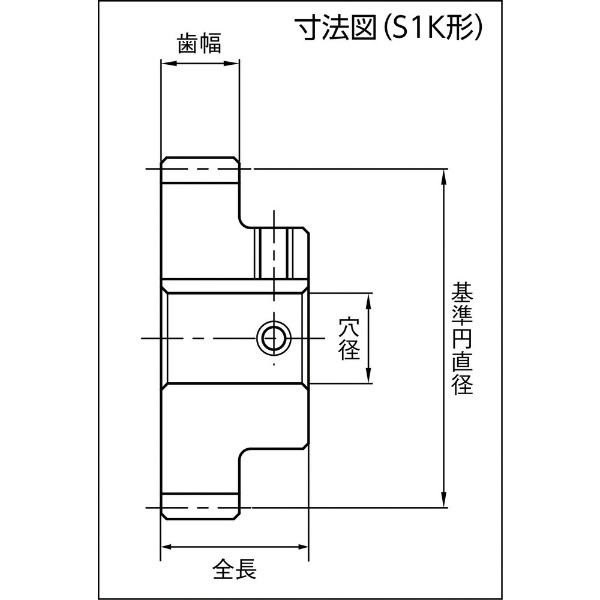 ＫＨＫ 平歯車ＳＳ１－２８Ｂ 小原歯車工業｜KHK 通販