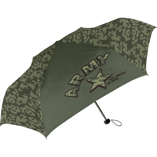 折りたたみ傘 ARMY SPLASH アーミースプラッシュ KHAKI 商い ☆国内最安値に挑戦☆ 520-005 50cm 雨傘 子供用