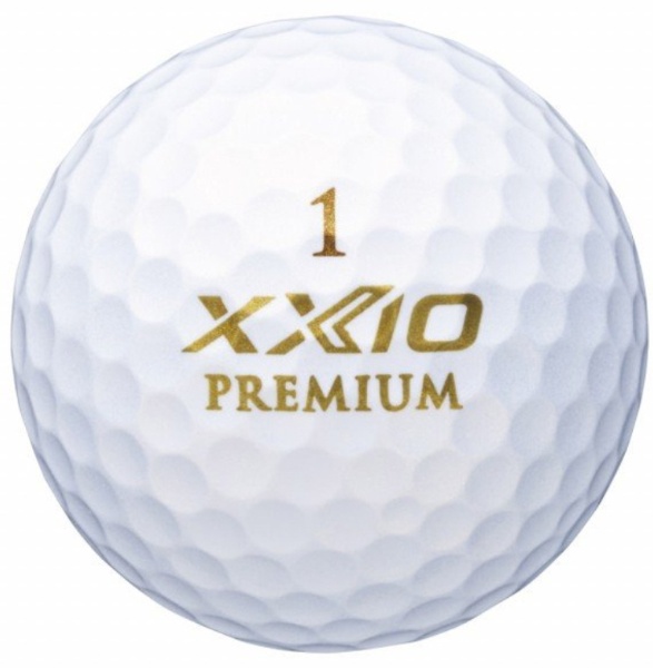 ゴルフボール XXIO PREMIUM(1スリーブ(3球)/ロイヤルゴールド) XNP7GLD 【オウンネーム非対応】