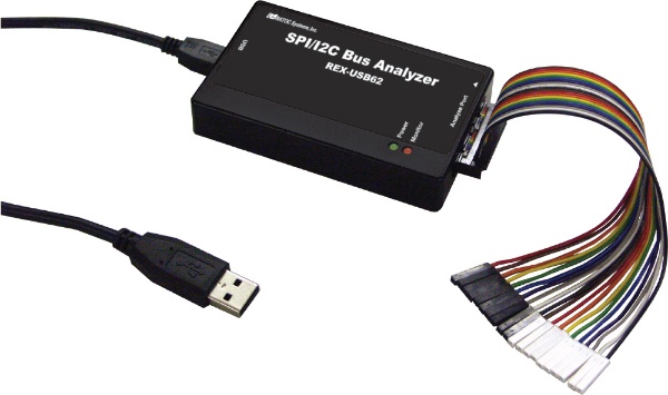 SPI/I2Cプロトコルエミュレーター（ハイグレードモデル） REX-USB61MK2 ...