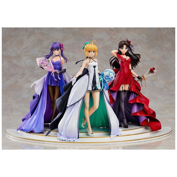 塗装済み完成品 1/7 「Fate/stay night」 ～15th Celebration Project～ セイバー 遠坂凛 間桐桜 ～15th  Celebration Dress Ver．～ Premium Box グッドスマイルカンパニー｜GOOD SMILE COMPANY 通販 |  ビックカメラ.com