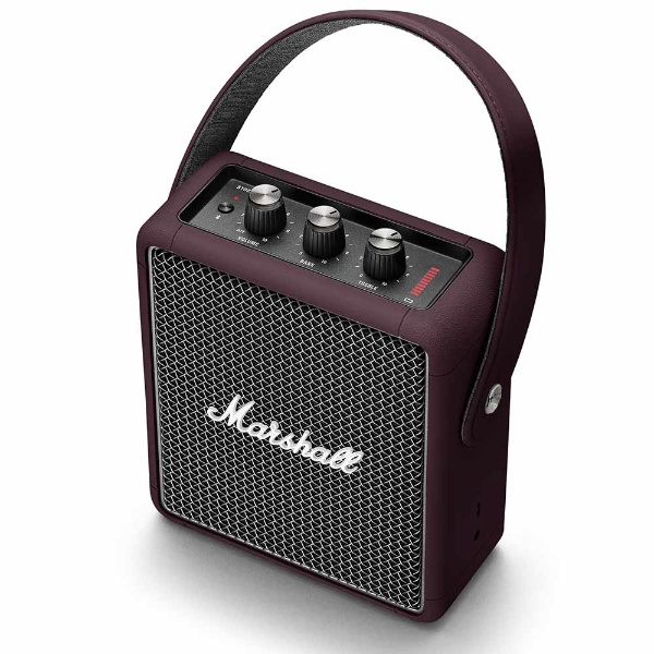 ブルートゥーススピーカー STOCKWELL II BURGUNDY [Bluetooth対応 /防滴] Marshall｜マーシャル 通販 |  ビックカメラ.com