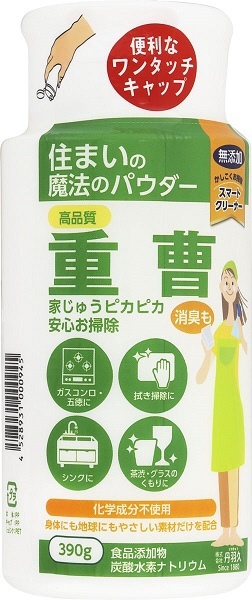 キッチンの魔法のパウダー 天外天シリンゴル重曹 ボトル 390g 丹羽久｜niwaQ 通販 | ビックカメラ.com