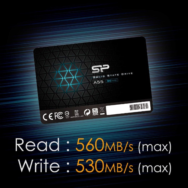 SPJ512GBSS3A55B 内蔵SSD A55シリーズ [512GB /2.5インチ] 【バルク品