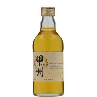 甲州韭崎麦芽威士忌小瓶子40度180ml[威士忌]