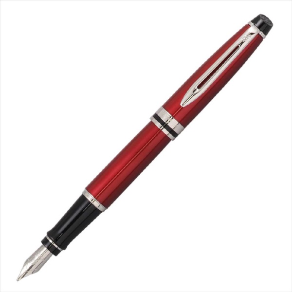 ウォーターマン WATERMAN 万年筆 エキスパート エッセンシャル ローズピンクCT 18K 両用式 公式 細字F 2168078