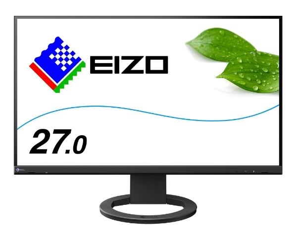 PCモニター FlexScan ブラック EV2760-BK [27型 /WQHD(2560×1440） /ワイド] EIZO｜エイゾー 通販 |  ビックカメラ.com