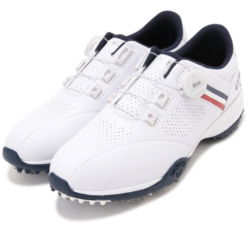 27.5cm men's Golf Shoes Callaway Aerosport BOA (white X navy) 247