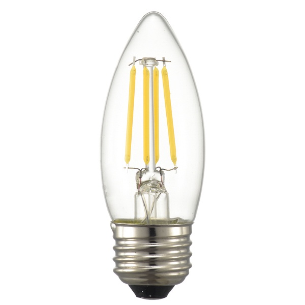 LED電球 シャンデリア形 E26 40形相当 LDC4LC6 [E26 /シャンデリア電球
