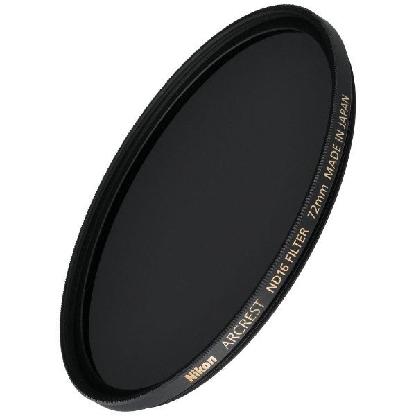 72mm NDフィルター 「ARCREST（アルクレスト）」 ND16 FILTER [72mm