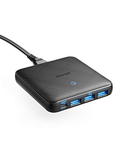 Anker PowerPort Atom III Slim Four Ports ֥å A2045511 [USB Power Deliveryб /4ݡ /GaN(ⲽꥦ) ]