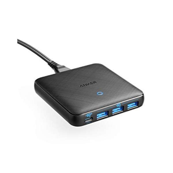 Anker PowerPort Atom III Slim iFour Portsj ubN A2045511 [USB Power DeliveryΉ /4|[g /GaN(KE) ̗p]_1