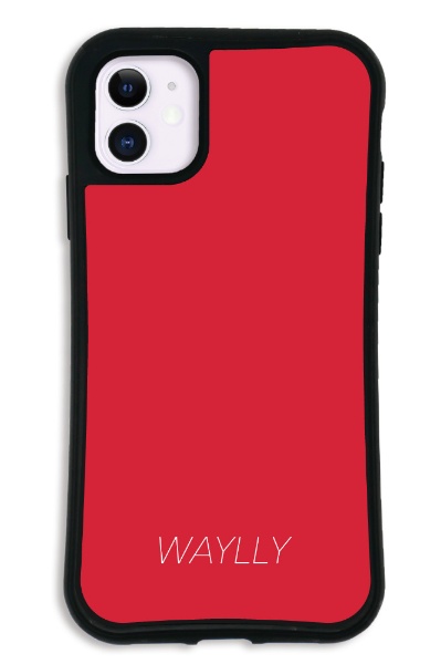 ランキングTOP10 iPhone11 WAYLLY-MK セット ドレッサー スモールロゴ 限定モデル レッド mksl-set-11-red