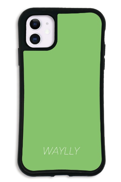 情熱セール iPhone11 WAYLLY-MK セット ドレッサー グリーン mksl-set-11-gre スモールロゴ ※アウトレット品